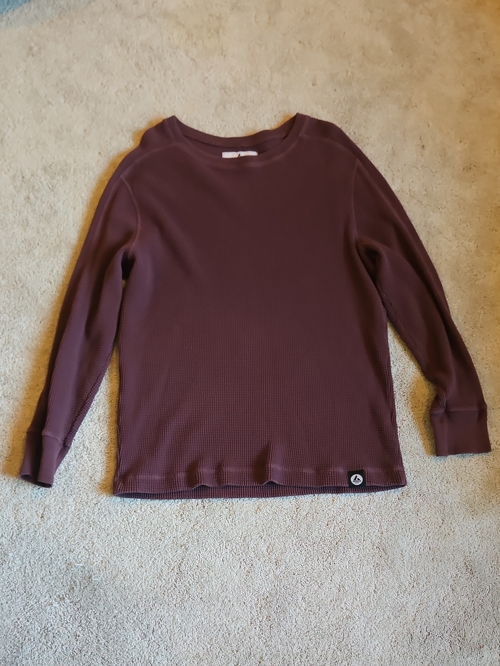 American Giant Long-Sleeve Thermal Top - Plum